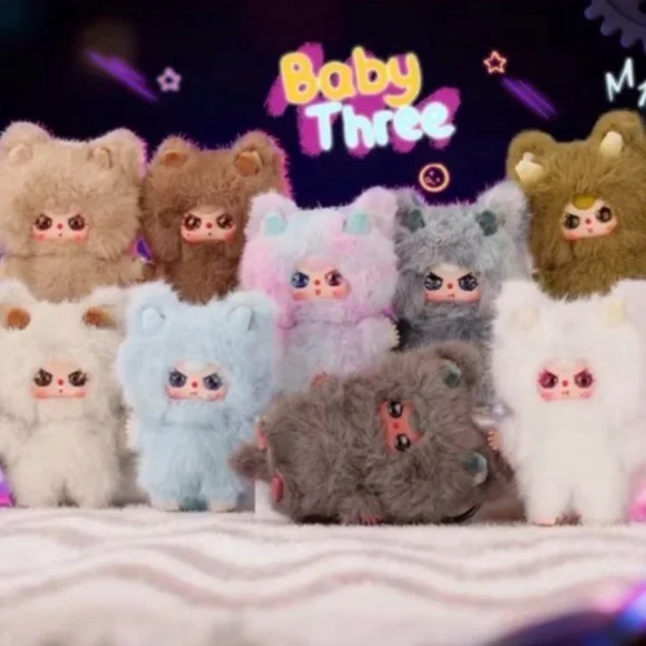 Baby Three Wa Long Long Plush Pendant - Picture 3 of 17